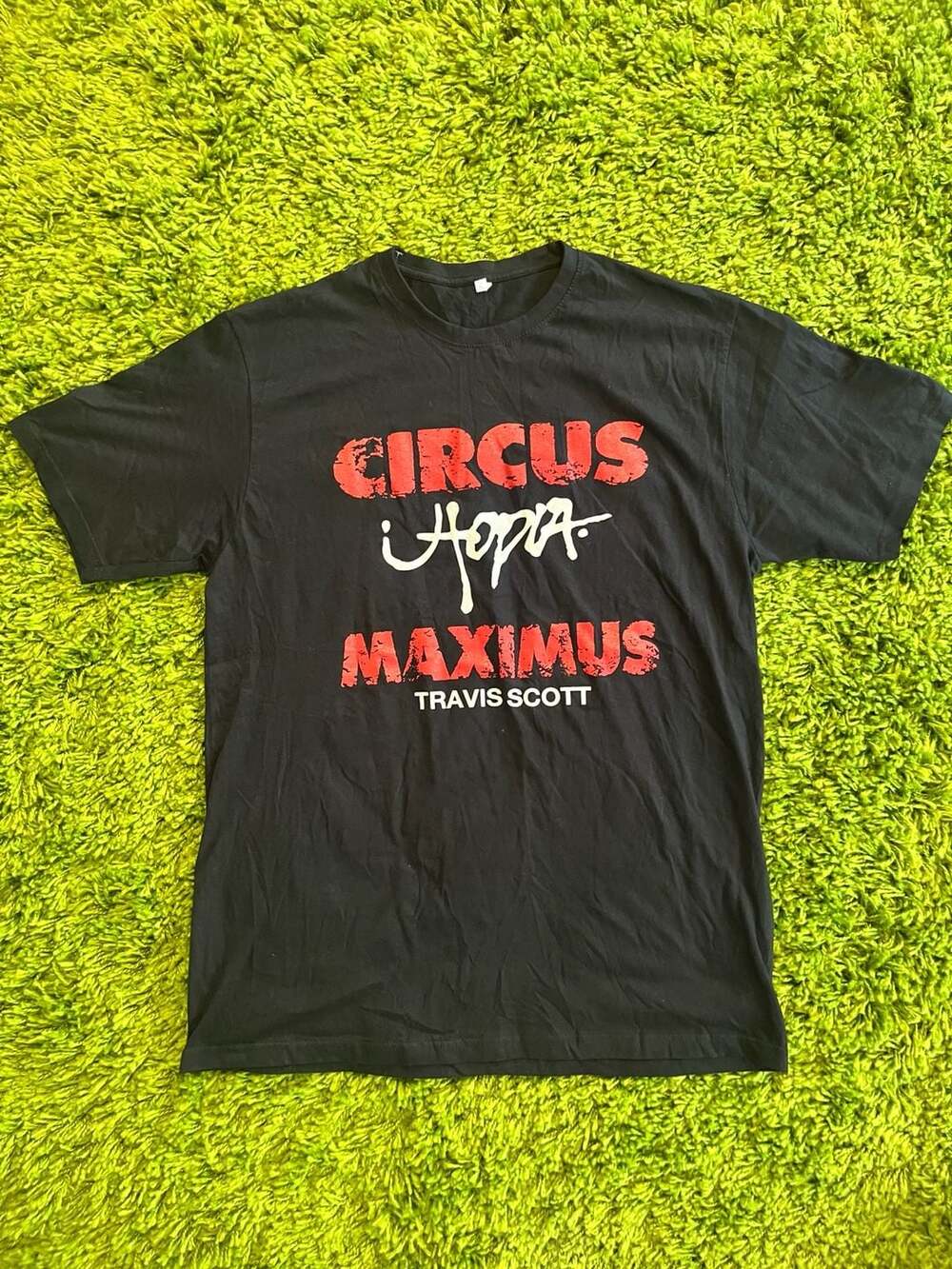 Travis Scott Utopia Circus Maximus Tour Dates Exclusive T-Shirt